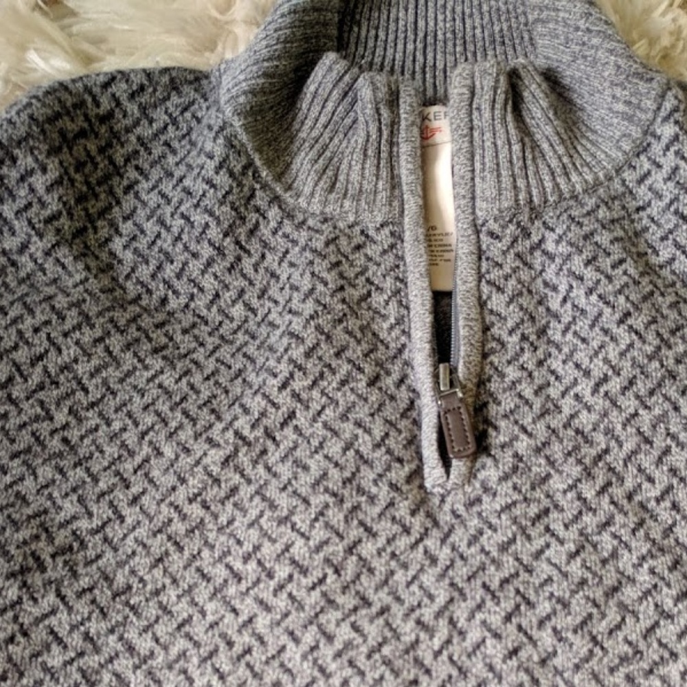 Men's Dockers Pull-Over Half-Zip Sweater